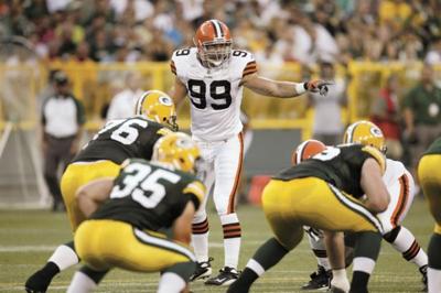 New county resident Scott Fujita uses the game to attack everything from quarterbacks to social injustice.  