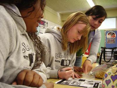 Seaside High students reclaim the power of the pen.  