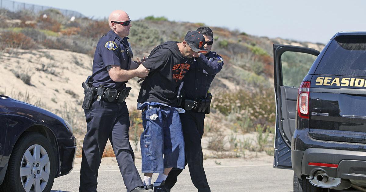 Seaside man with violent history arrested after running from police ...