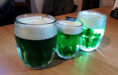 Green beer