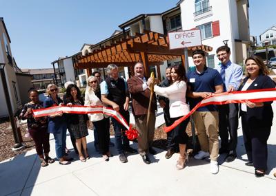Alfred Diaz-Infante Apartments ribbon cutting