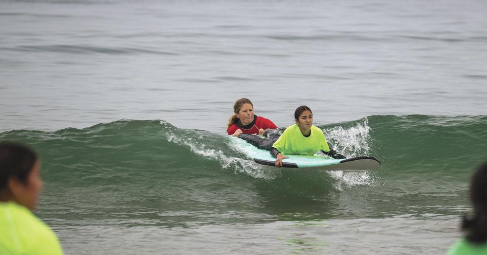 The all-volunteer Salinas Surf Club gives kids from East Salinas a chance to experience the ocean.