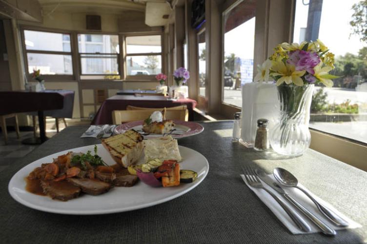 A brotherhood of chefs creates meaty magic at Castroville’s Trolley Car Rotisserie.  