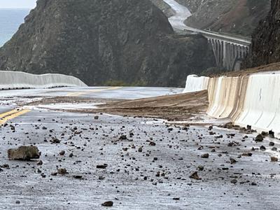 Highway 1 closure