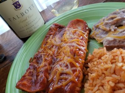 Pairing Off Enchiladas