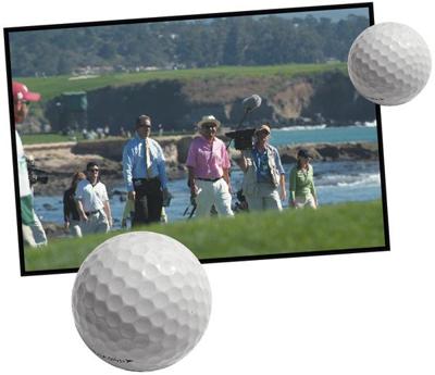 George Lopez shows Pebble Beach how to have fun.  