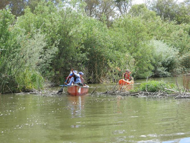 Canoeing the final leg