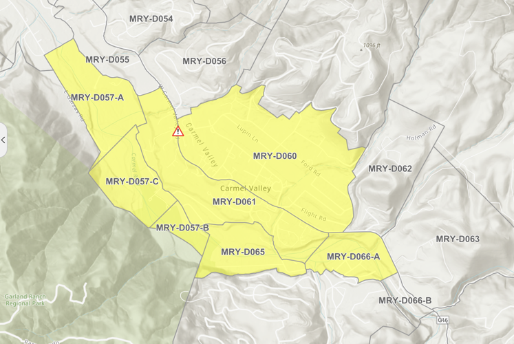 Carmel Valley Village Fire