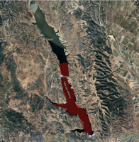 South area of Lake San Antonio closed for Wildflower triathlon event.