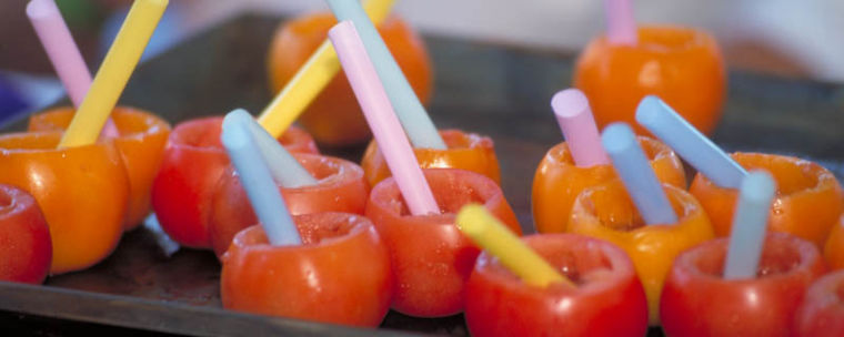 Gary Ibsen and Dagma Lacey see off their signature TomatoFest with the flavor locals have come to expect.  