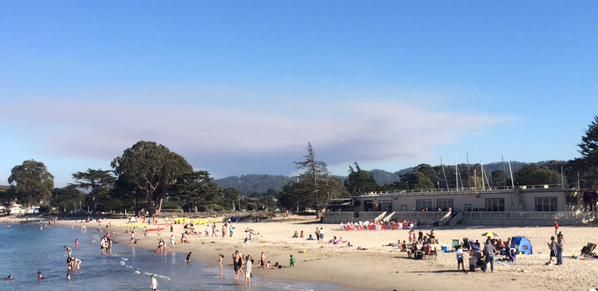 Smoke plume