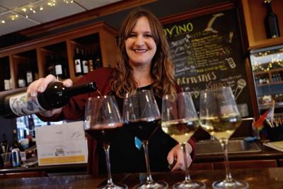 Claire Sutton at Sovino's