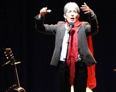 Folk legend Joan Baez returns to Big Sur for Esalen’s 50th Anniversary Celebration.  
