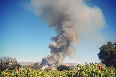 Cachagua Fire 1