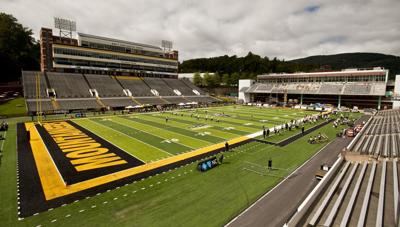 Campbell Appalachian State football empty stadium
