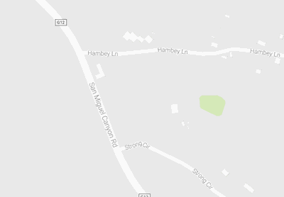 San Miguel Canyon Road and Hambey Lane Prunedale