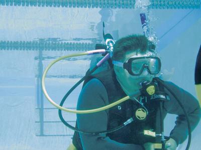 Special training, new dive boat opens the ocean to disabled vets.  