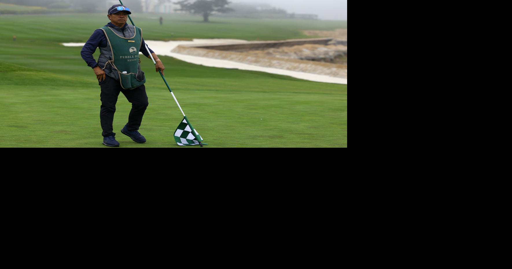 Pebble Beach caddies move to unionize after management company makes them employees.