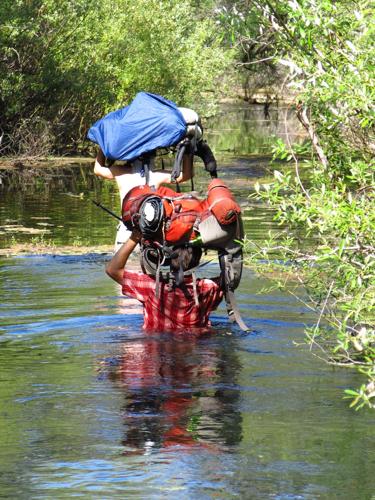 Slogging through the headwaters.