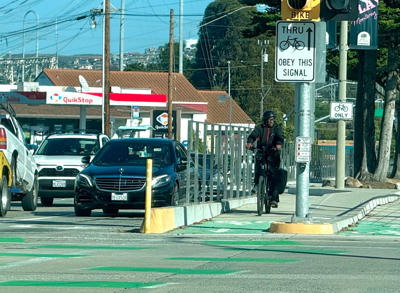 North Fremont bike lane