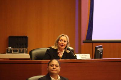 County Supervisor Mary Adams