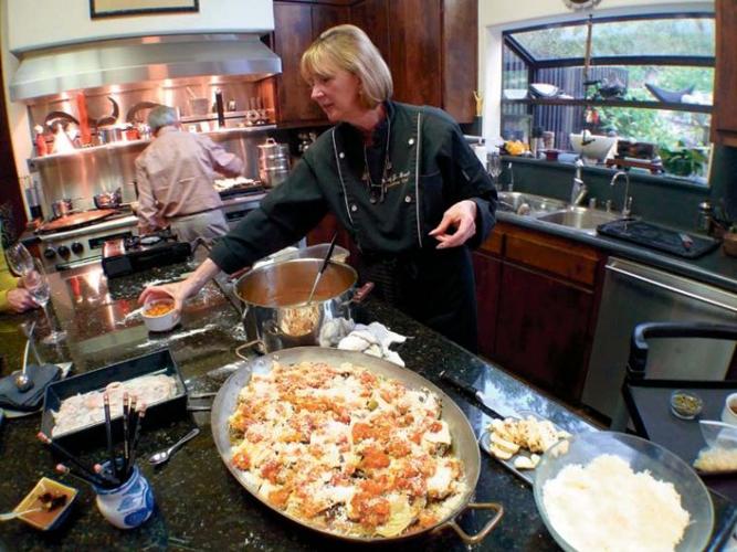 Wendy Brodie’s cooking classes augment a local legend further.  