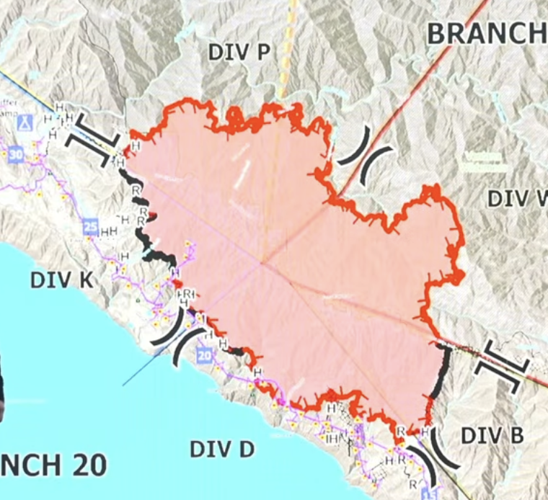 Fire Map Aug 16