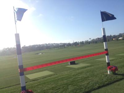 Driving range at new Pebble Beach Golf Academy