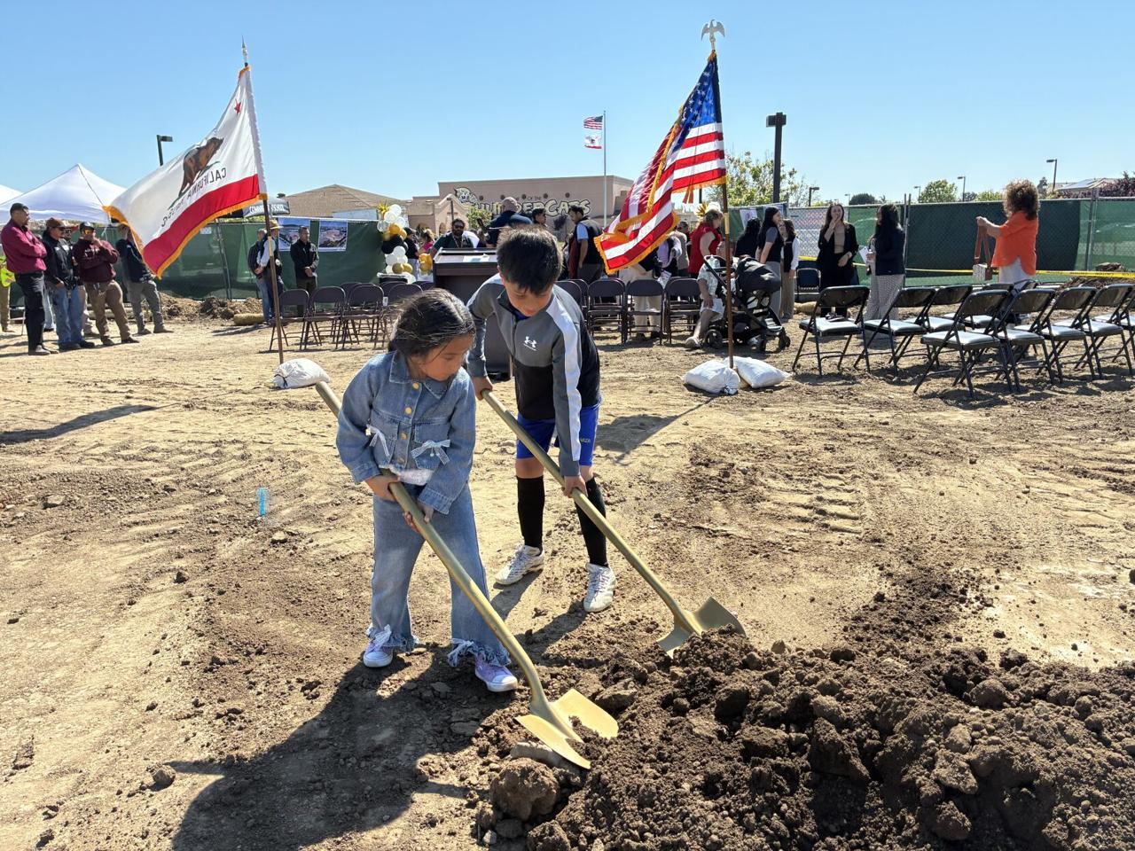 Alisal Union School District starts construction of arts space at Monte Bella Elementary.