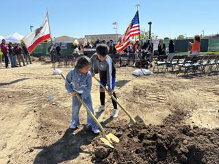 Alisal Union School District starts construction of arts space at Monte Bella Elementary.