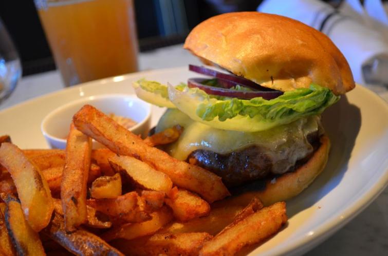 Black Angus burger