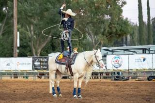 Looking a little beyond the action at the California Rodeo Salinas.