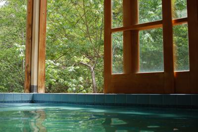 Hot springs at Tassajara Zen Mountain Center