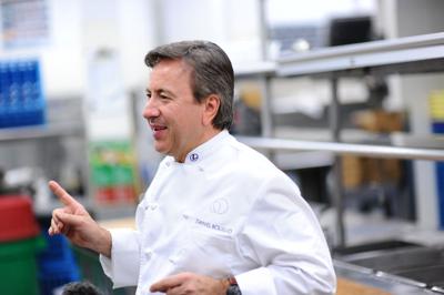 Boulud in Beach Club kitchen