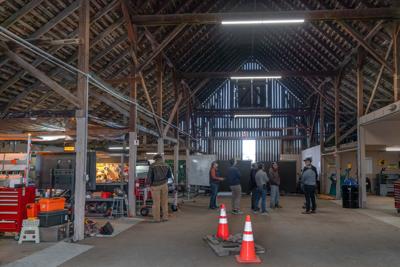 Reservoir Farms inside the barn Ruggedize English