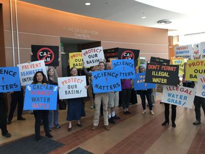 Public Water Now demonstration