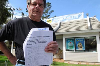 Pacific Grove re-examines its fast-food ban; residents rally to keep it in place.  