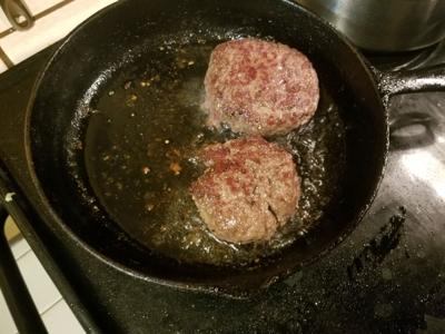 The Meatery burger