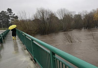 Carmel river flooding
