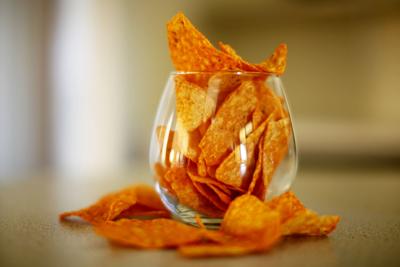 Doritos and wine