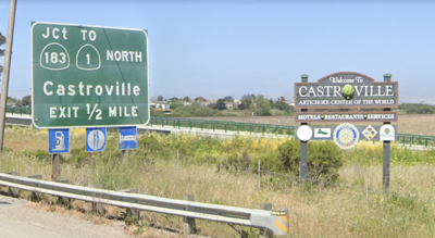 Castroville Welcome sign
