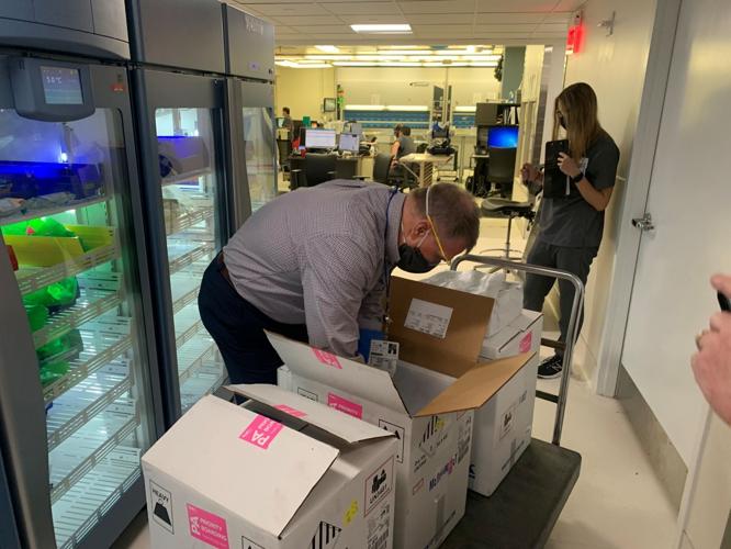 Sentara COVID vaccine first shipment