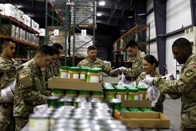 National Guard food bank