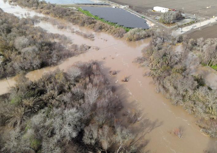 Salinas River flooding