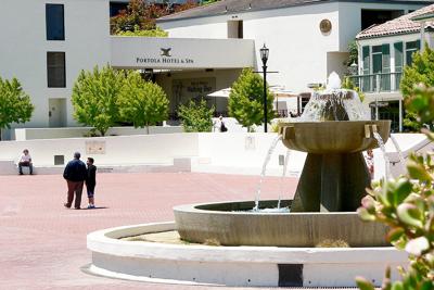 Custom House Plaza Fountain