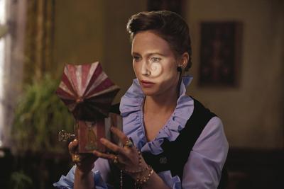 What lurks around the corner will keep you on edge in The Conjuring.