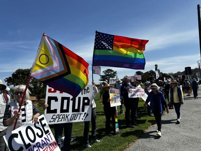 Monterey Hands Off Protest 1