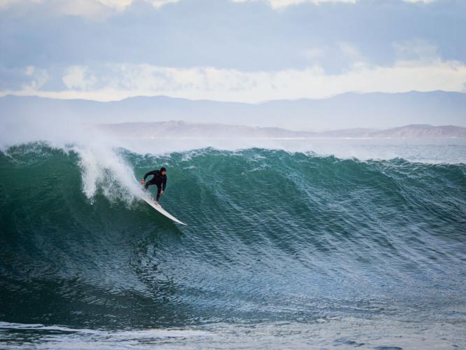 Surfing Lovers Point