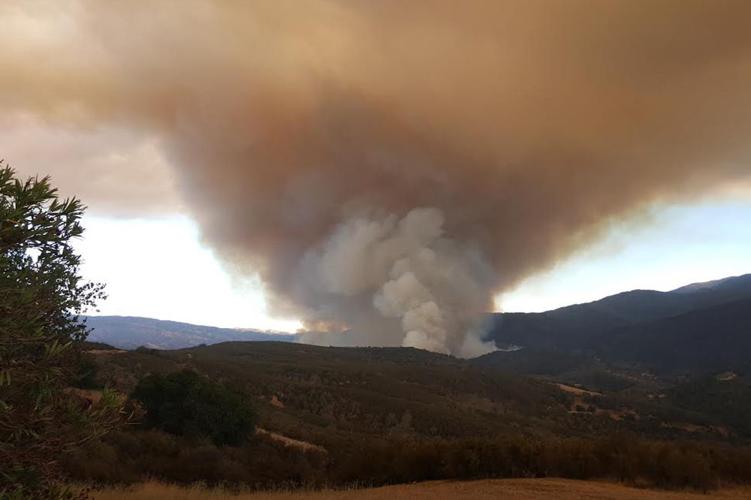 Cachagua Fire