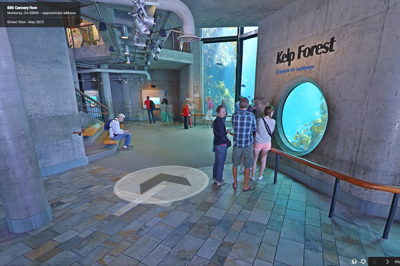 Monterey Bay Aquarium Street View.